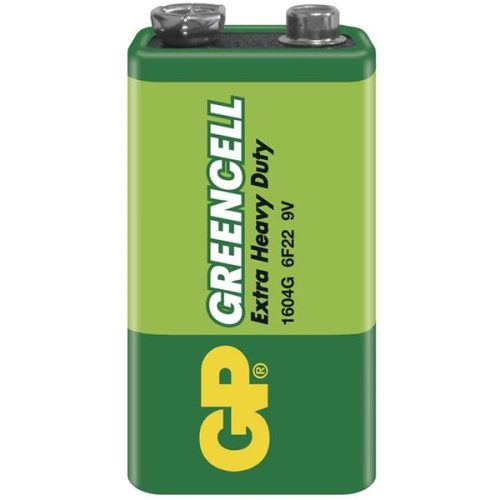 GP Greencell 9V 6F22  elem 1db/zsugor