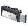 Sandisk 32GB USB3.0/Type-C Dual Drive Fekete-Ezüst (173337) Flash Drive