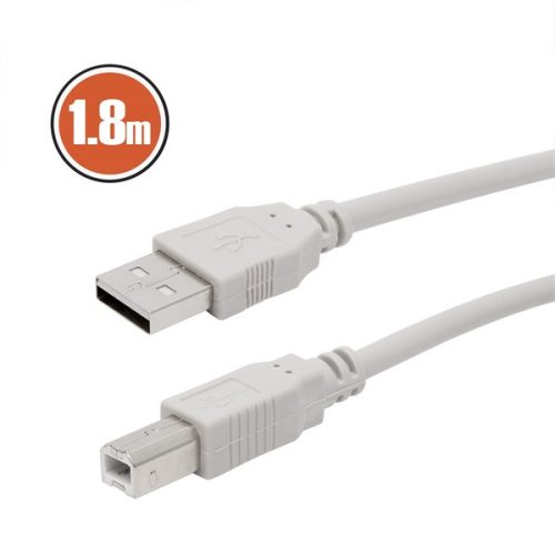 Delight USB 2.0 A - B 1,8m kábel