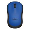 Logitech M220 Silent vezeték nélküli kék egér