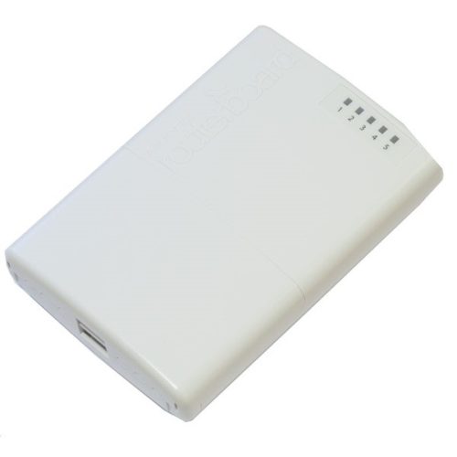 MikroTik PowerBox RB750P-PBr2 5x FE port (4xPoE out) kültéri router, L4