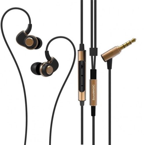 SoundMAGIC PL30+C In-Ear mikrofonos fekete fülhallgató