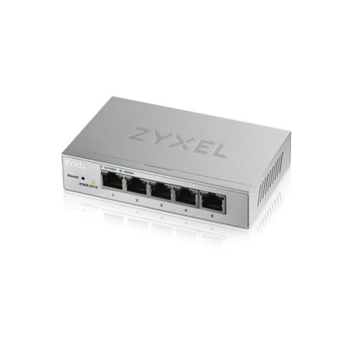 ZyXEL GS1200-5 5port GbE LAN web menedzselhető asztali switch