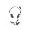 Genius HS-04SU jack mikrofonos PC ezüst headset