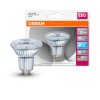 Osram Star PAR16 üveg ház/2,6W/230lm/4000K/GU10/230V LED spot izzó