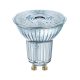 Osram Star PAR16 üveg ház/4,3W/350lm/2700K/GU10/230V/36fok/81lm/W LED spot izzó