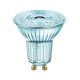 Osram Value PAR16 üveg ház/6,9W/575lm/3000K/GU10/230V/meleg fehér/120fok LED spot izzó