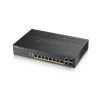 ZyXEL GS1920-8HPv2 8port GbE LAN PoE (130W) 2port Gbe combo RJ45/SFP L2 menedzselhető PoE switch