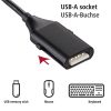 Hama 135745 4 az 1-ben (USB, USB Type-C, micro USB + OTG) 1m fekete adatkábel