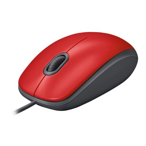 Logitech M110 Silent piros egér