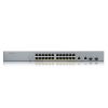 ZyXEL GS1350-26HP 24x GbE LAN PoE (375W) 2x GbE RJ45/SFP Combo port smart menedzselhető CCTV PoE switch