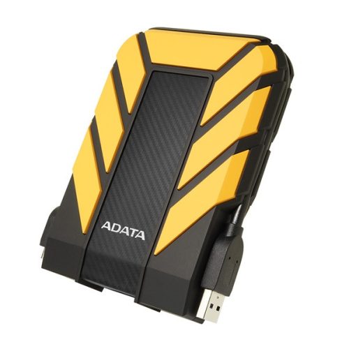 ADATA AHD710P 2,5" 1TB USB3.1 ütés és vízálló sárga külső winchester