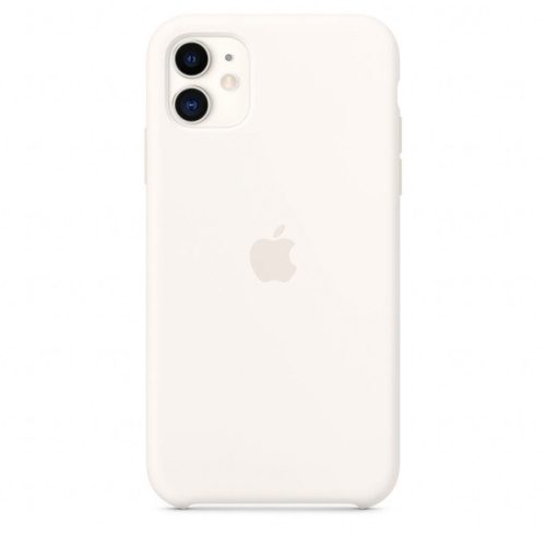 Apple iPhone 11 fehér szilikon hátlap