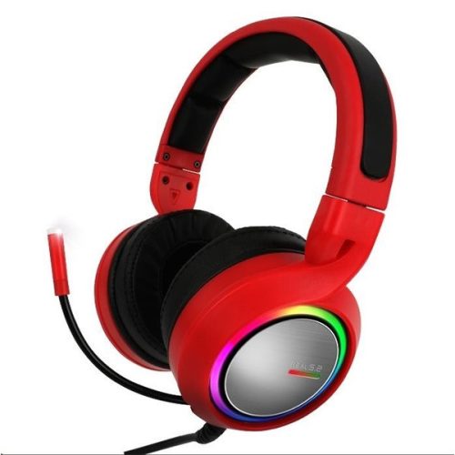 ABKONCORE B1000R RGB 5.2 piros gamer headset