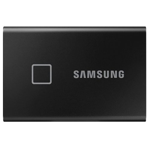 Samsung 1000GB USB 3.2 (MU-PC1T0K/WW) fekete ujjlenyomatolvasós T7 Touch külső SSD