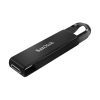 Sandisk 128GB USB3.1 Type-C Ultra Fekete (186457) Flash Drive