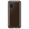 Samsung OSAM-EF-QA026TBEG Galaxy A02S fekete szilikon hátlap