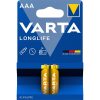 Varta 4103101412 Longlife AAA (LR03) alkáli mikro ceruza elem 2db/bliszter