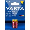 Varta 4703101412 Max Tech AAA alkáli mikro ceruza elem 2db/bliszter