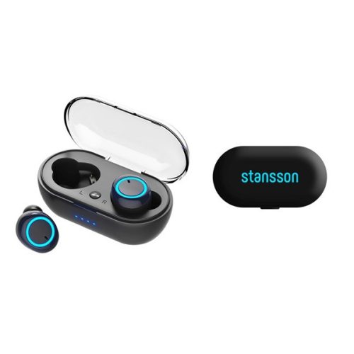 Stansson BH-400-BL True Wireless Bluetooth fekete fülhallgató