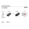 DIGITUS DS-55203 Mini HDMI (50m FullHD 1080p/60Hz) extender szett