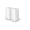 Linksys WHW0102 Velop AC1300 2-Pack fehér Dual-Band Moduláris Vezeték nélküli Mesh rendszer