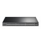 TP-Link TL-SG3452X JetStream 48xGbE LAN 4x10GbE SFP+ port L2+ menedzselhető switch