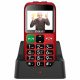 EVOLVEO EasyPhone EP-850-EBR 2,4" piros mobiltelefon