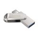 Sandisk 1TB USB3.1/Type-C Dual Drive Luxe Ezüst (186467) Flash Drive