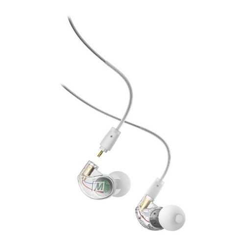 MEE Audio M6 PRO MKII - (IEM) Zajkizáró kialakítású cserélhető kábellel professzionális színtelen fülhallgató