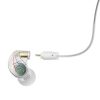 MEE Audio M6 PRO MKII - (IEM) Zajkizáró kialakítású cserélhető kábellel professzionális színtelen fülhallgató