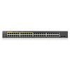 ZyXEL GS1900-48HPv2 48port GbE LAN PoE (170W) smart menedzselhető PoE switch