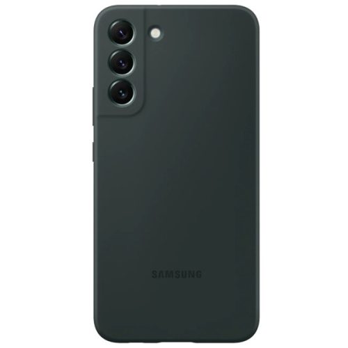 Samsung EF-PS906TGEGWW Galaxy S22 Plus sötétzöld szilikon védőtok