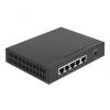 Delock 87781 5 port 2,5Gbps Gigabit Ethernet asztali switch