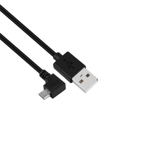 Stansson 2m 90°-os micro USB 2.0 kábel