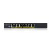 ZyXEL GS1900-8HP v3 8port GbE LAN PoE (70W) smart menedzselhető switch