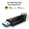 TP-Link Archer T3U Plus AC1300 Dual Band Vezeték nélküli USB adapter