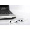 DIGITUS USB 3.0 Gigabit Ethernet adapter + 3 portos USB HUB