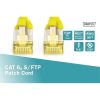 DIGITUS CAT6A S-FTP LSZH 2m sárga patch kábel