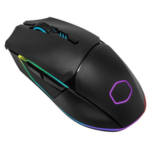 Cooler Master MM831 RGB 32000dpi fekete gamer egér