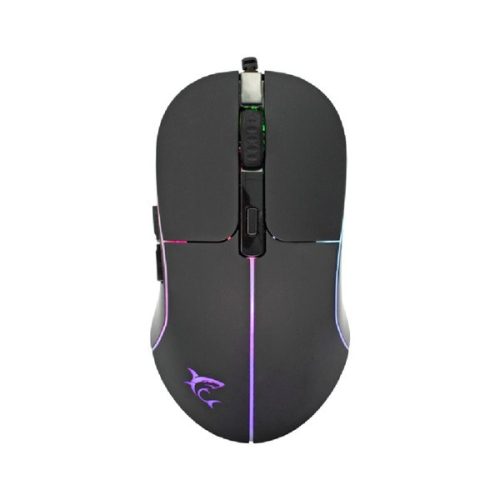 White Shark WARLOCK GM-5010 7D 6400 dpi RGB fekete gamer egér