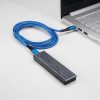 Akyga AK-USB-38 1,8m Type C - Type C kék adat- és töltőkábel