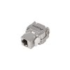 Lanberg KSF5-2000 Cat5e FTP 180°-os szerszám nélkül szerelhető árnyékolt RJ45 Keystone jack