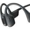 Shokz OpenRun Pro Premium csontvezetéses Bluetooth fekete Open-Ear sport fejhallgató