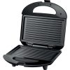 Sencor SSM 4420SS inox-fekete grill/panini - szendvicssütő