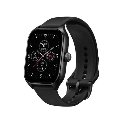 Amazfit GTS 4 (Infinite Black) fekete okosóra