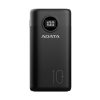 ADATA AP20000QCD-DGT-CBK 20000mAh fekete power bank