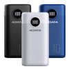 ADATA AP20000QCD-DGT-CBK 20000mAh fekete power bank