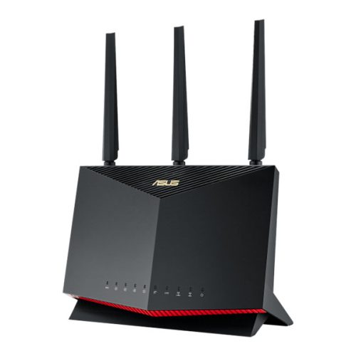 ASUS Wireless Router Dual Band AX5700 1xWAN(1000Mbps) + 1xWAN/LAN(2.5Gbs) + 4xLAN(1000Mbps) + 2xUSB, RT-AX86U PRO