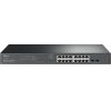 TP-Link TL-SG2218P JetStream 16xGbE PoE+ LAN, 2xGbE SFP port smart menedzselhető PoE+ switch